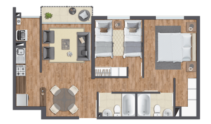 Planta Modelo B