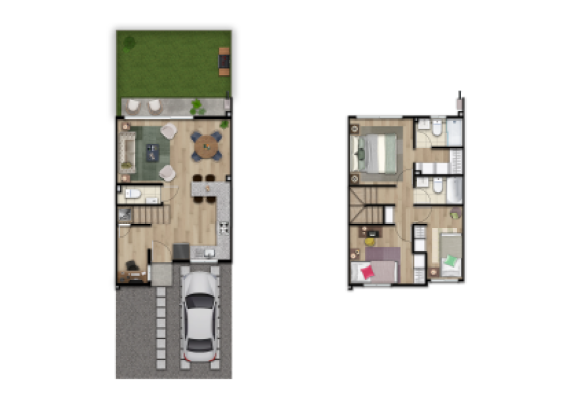 Planta Modelo TH 02